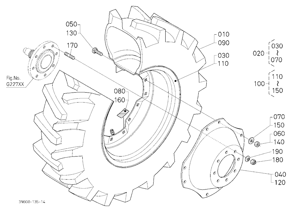 Front Wheel (12.4-24R1)