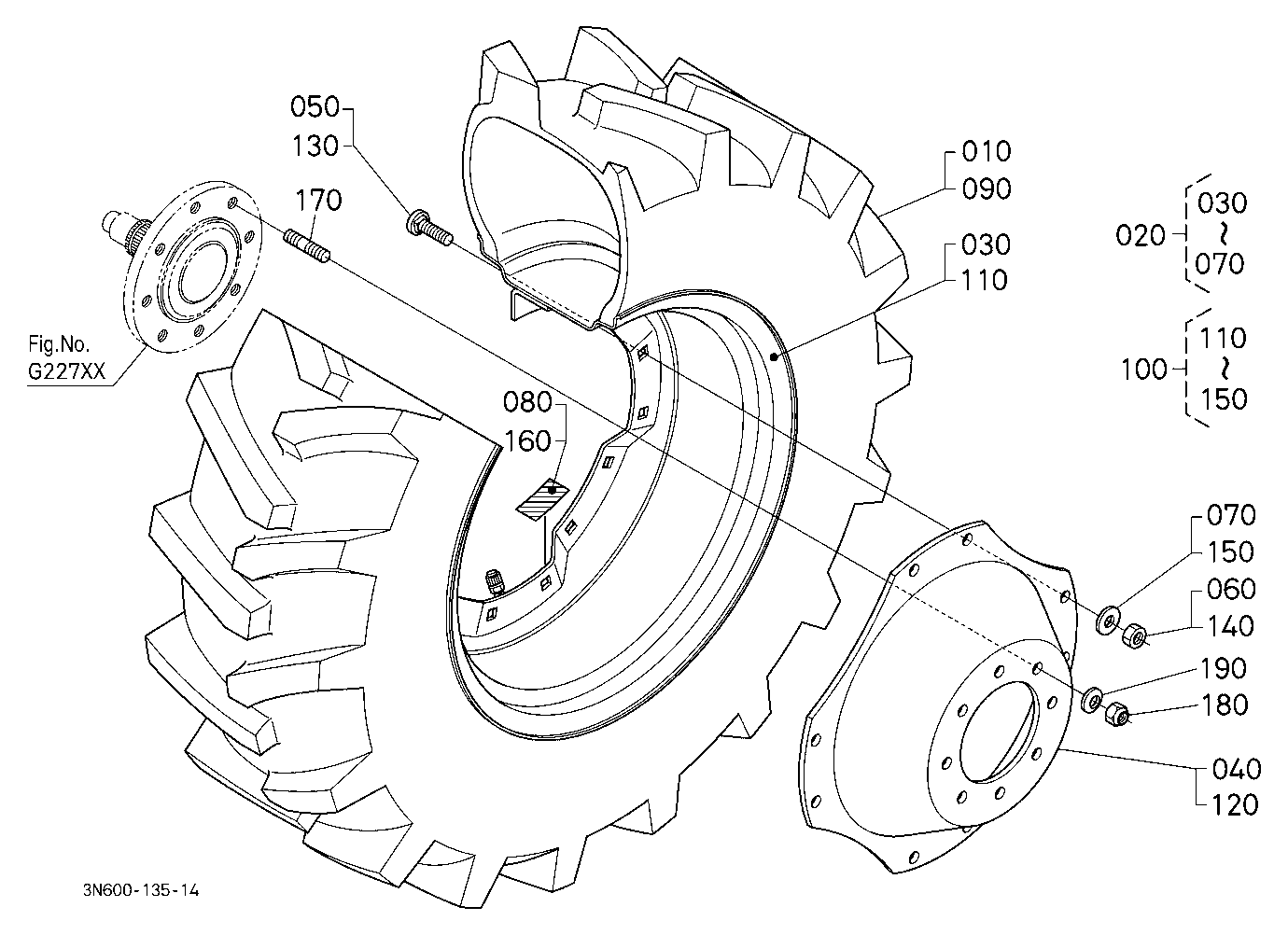Front Wheel (12.4-24R1)