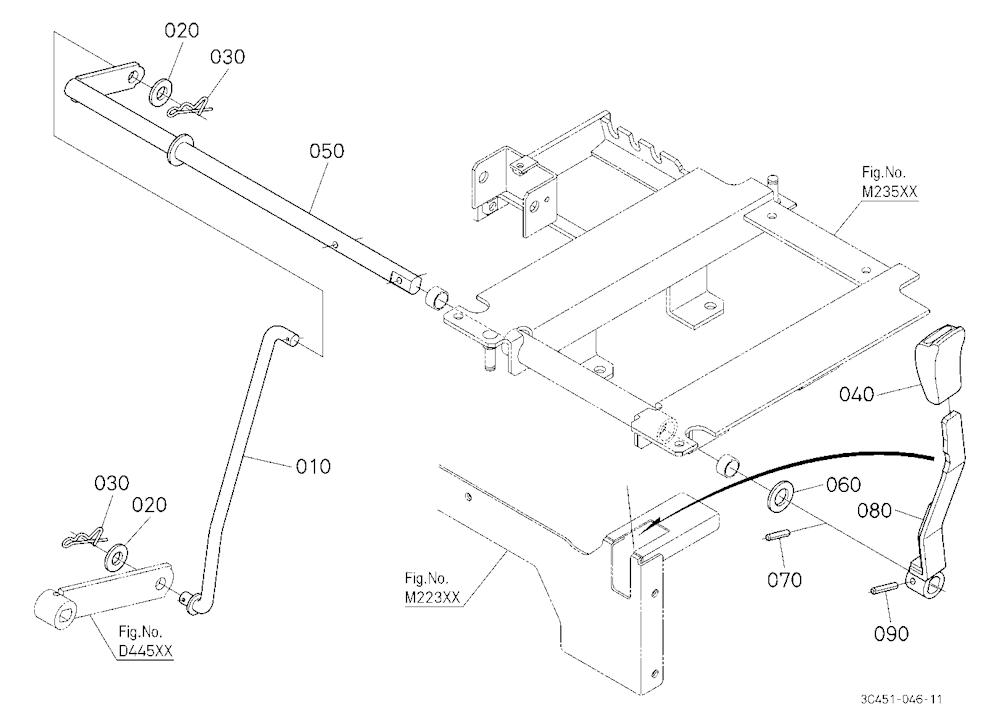 Range Gear Shift Lever