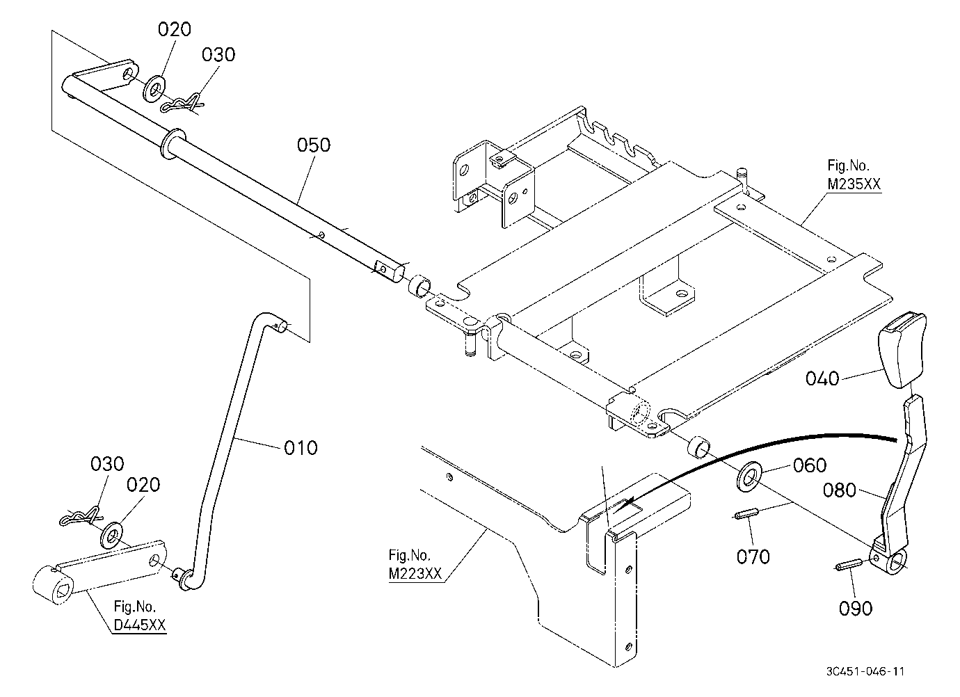 Range Gear Shift Lever