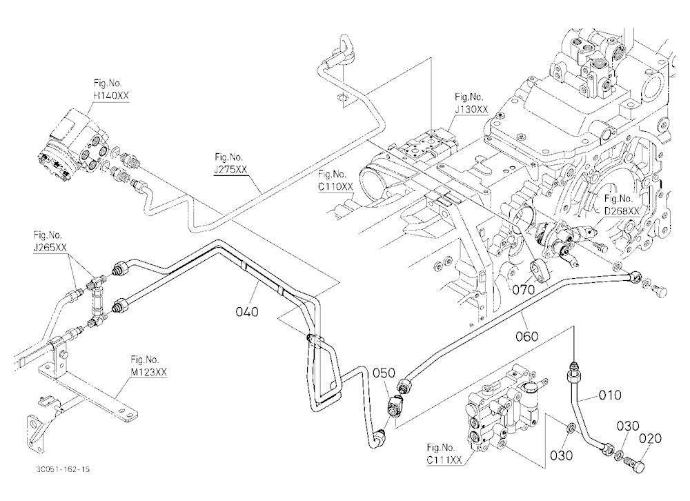 Hydraulic Oil Line (Shuttle/Pto/Controller) [New]