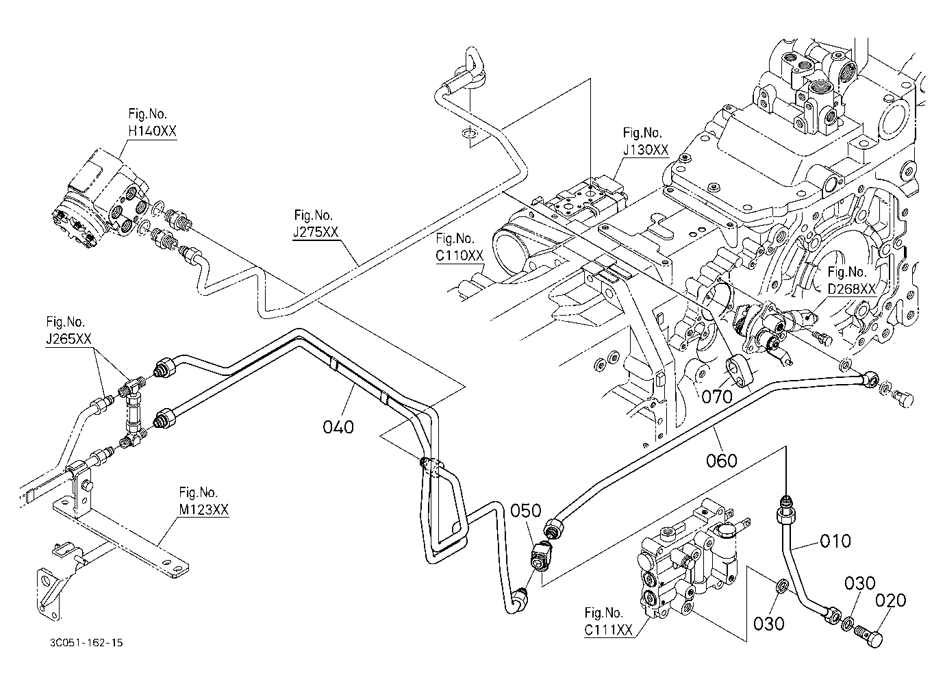 Hydraulic Oil Line (Shuttle/Pto/Controller) [New]