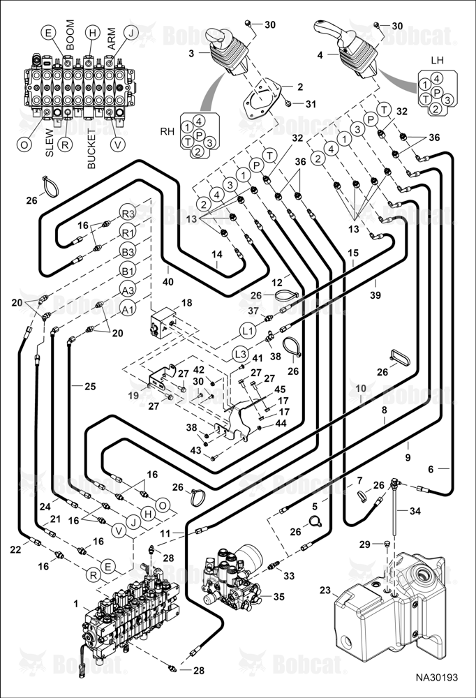 Hydraulic Circuitry (Pilot)(JPS)
