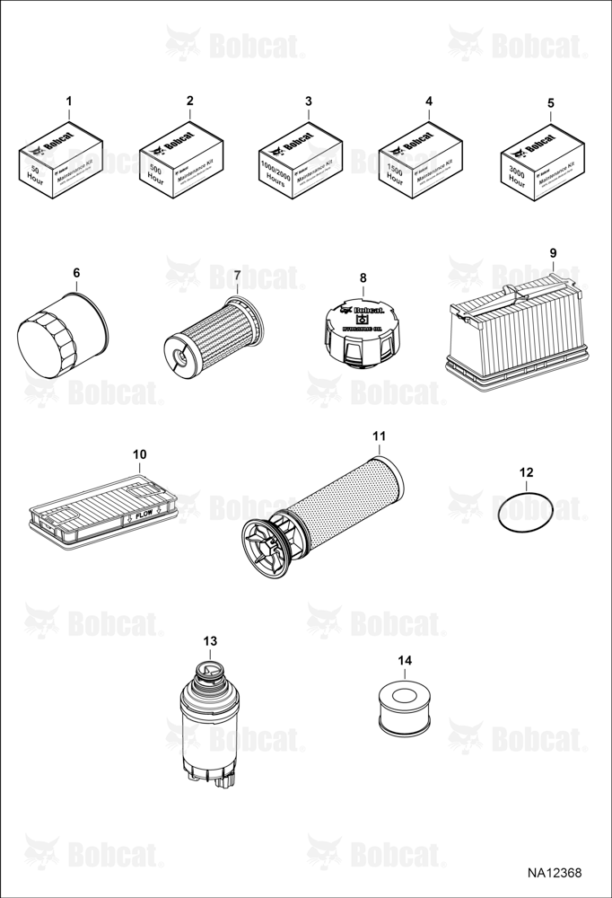 Maintenance Items (Scheduled Maintenance) (Canister Cooling Fan Filter)