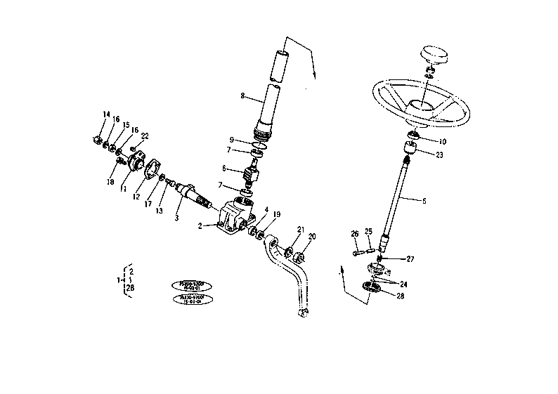 Steering Section Parts [2Wd]