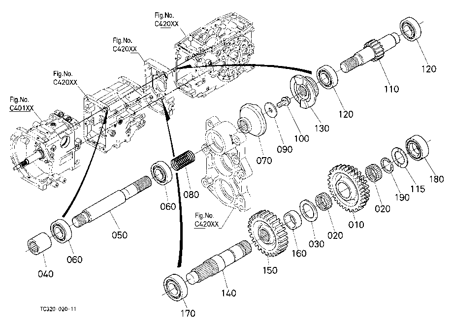 Pto Countershaft