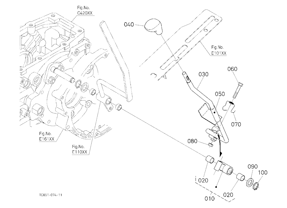 Shuttle Shift Lever
