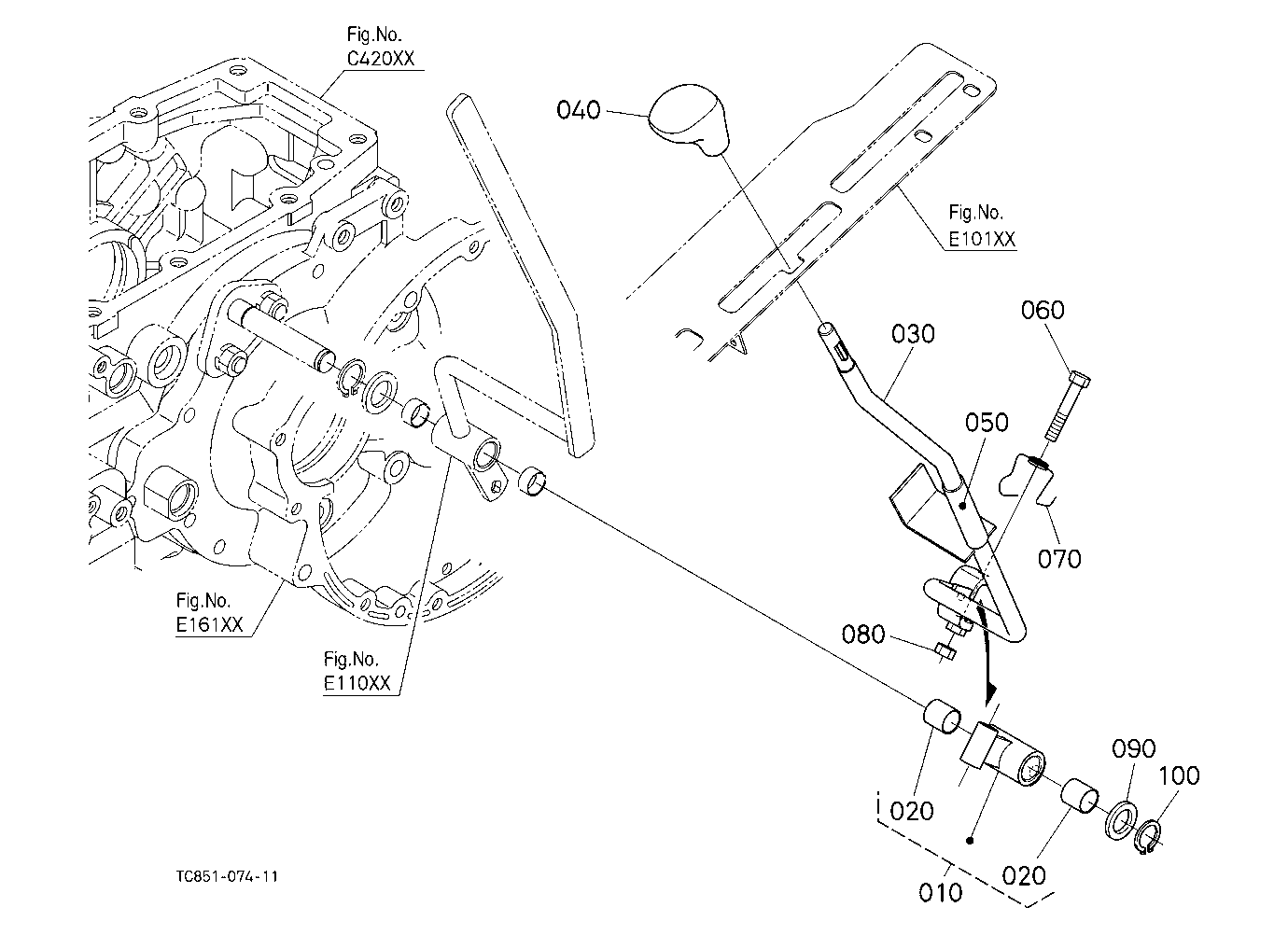 Shuttle Shift Lever