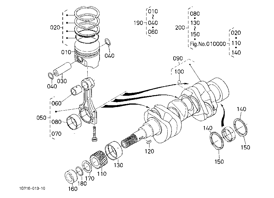 Piston And Crankshaft