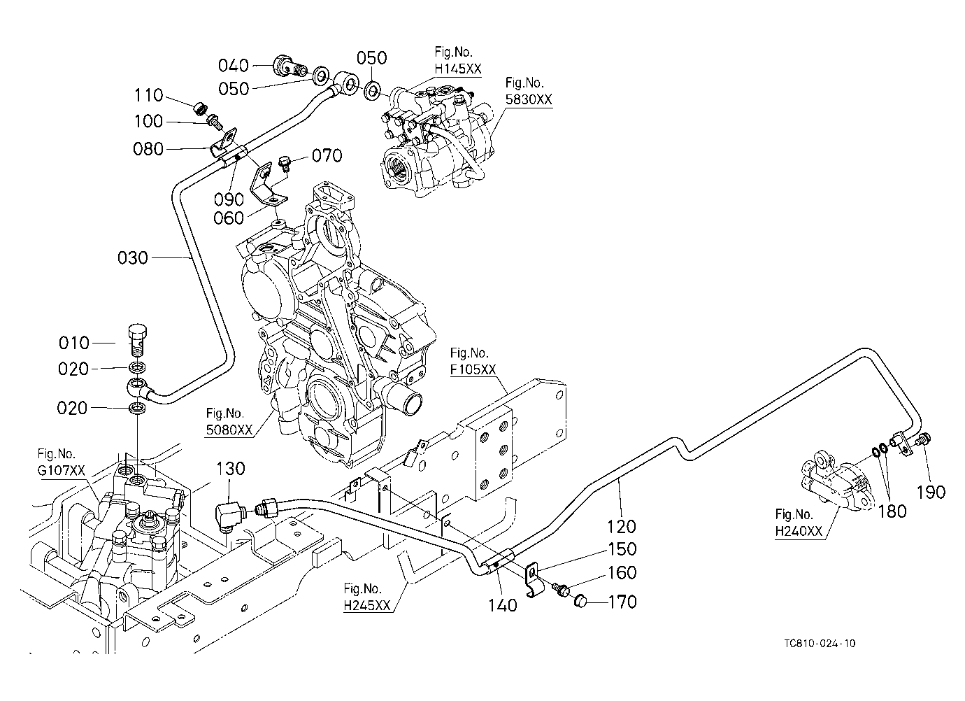 Hydraulic Oil Line