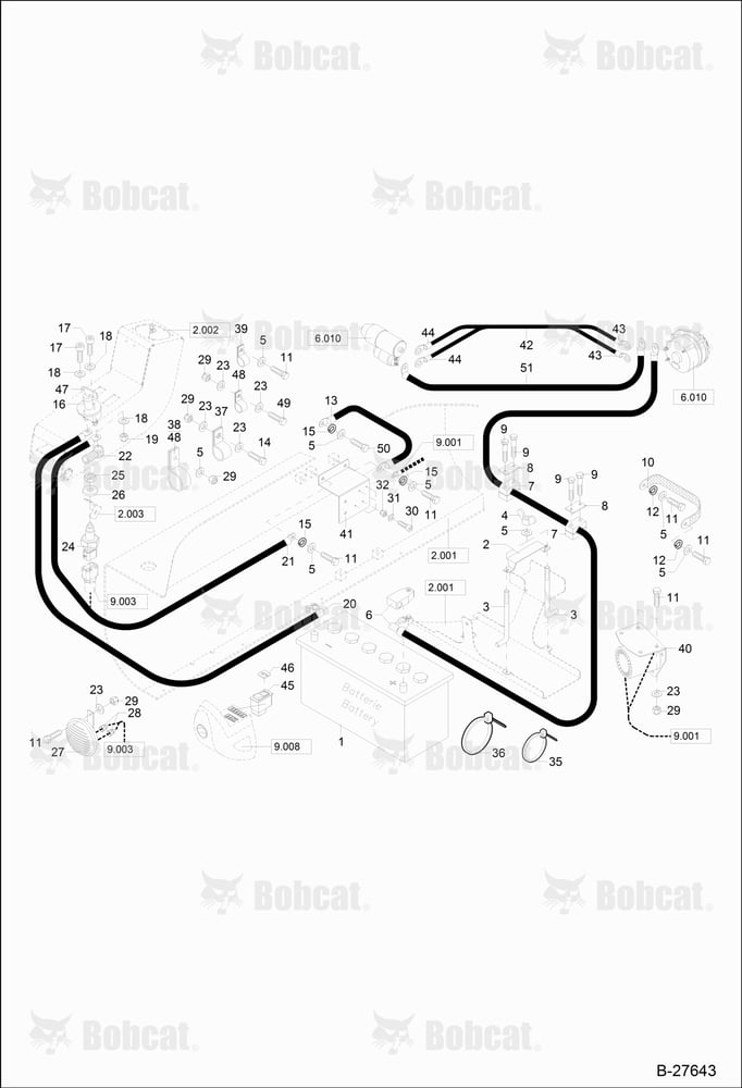 Electric Installation (UPPER CARRIAGE)