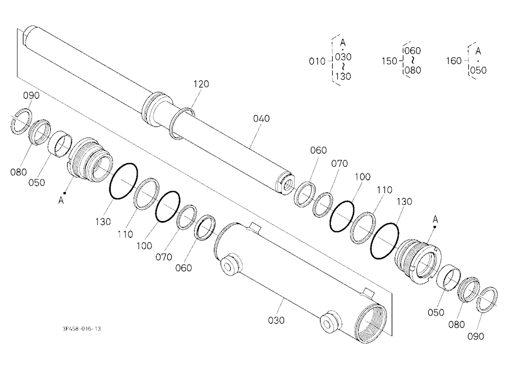 Steering Cylinder [Component Parts]