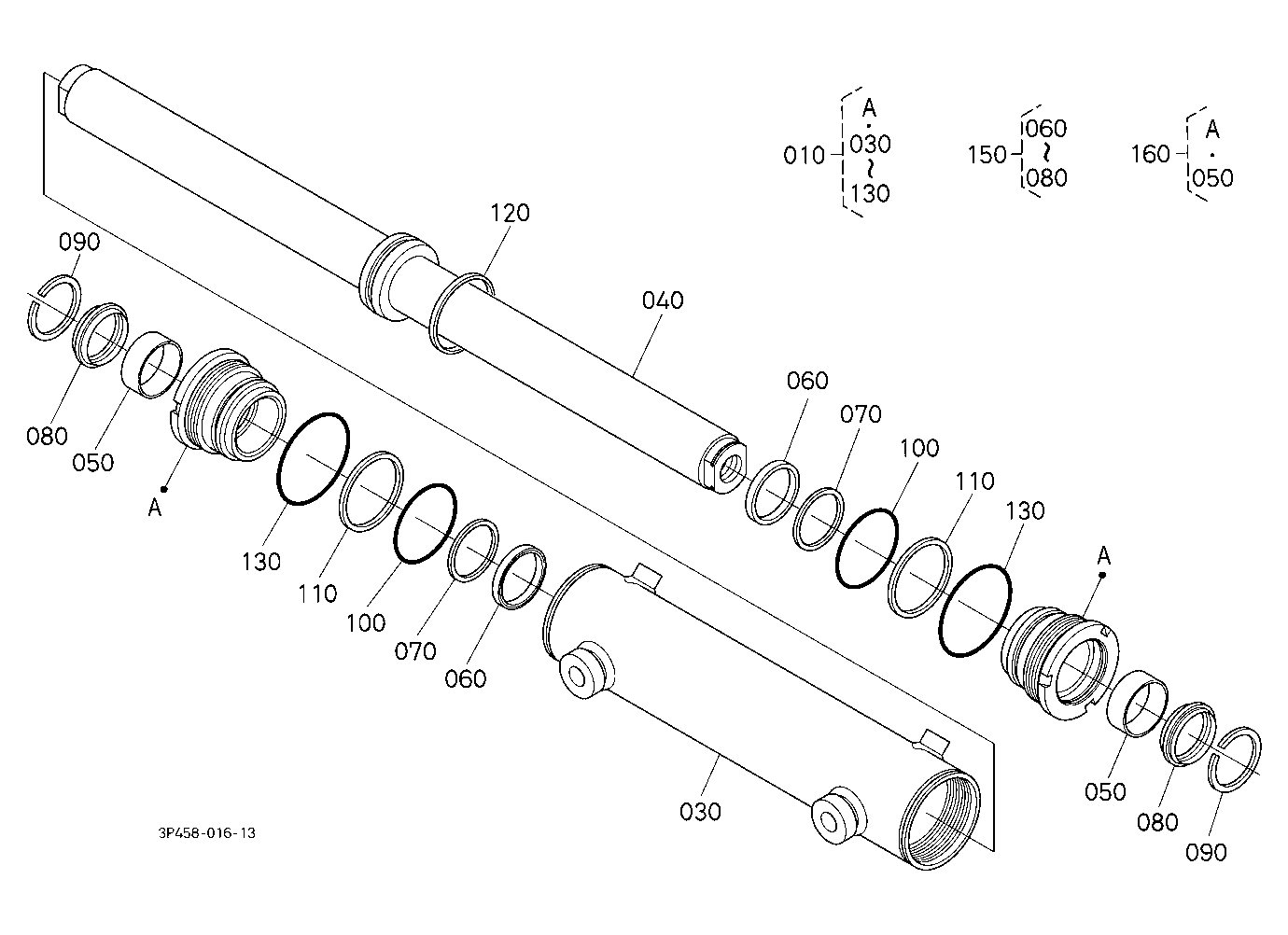 Steering Cylinder [Component Parts] [New]