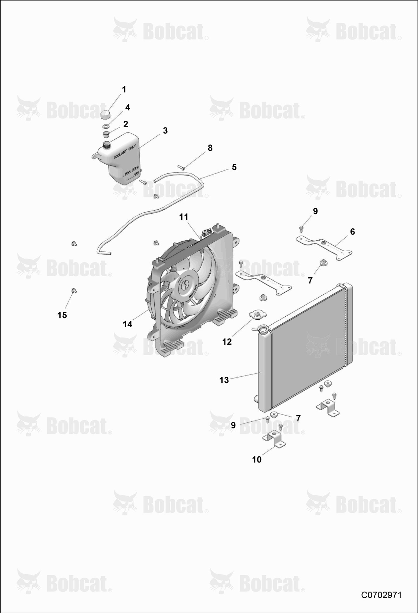 ENGINE, COOLING, Radiator