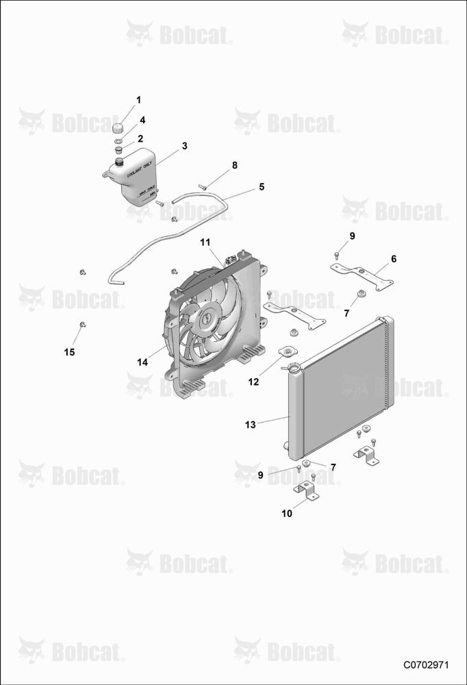 ENGINE, COOLING, Radiator