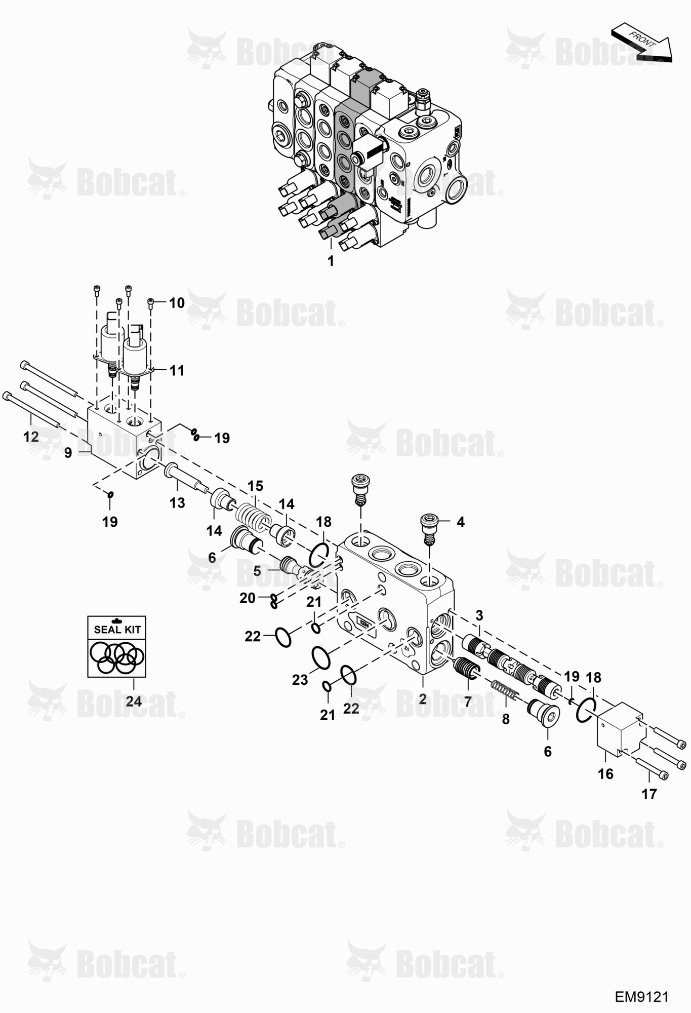 Control Valve (Tilting Section)