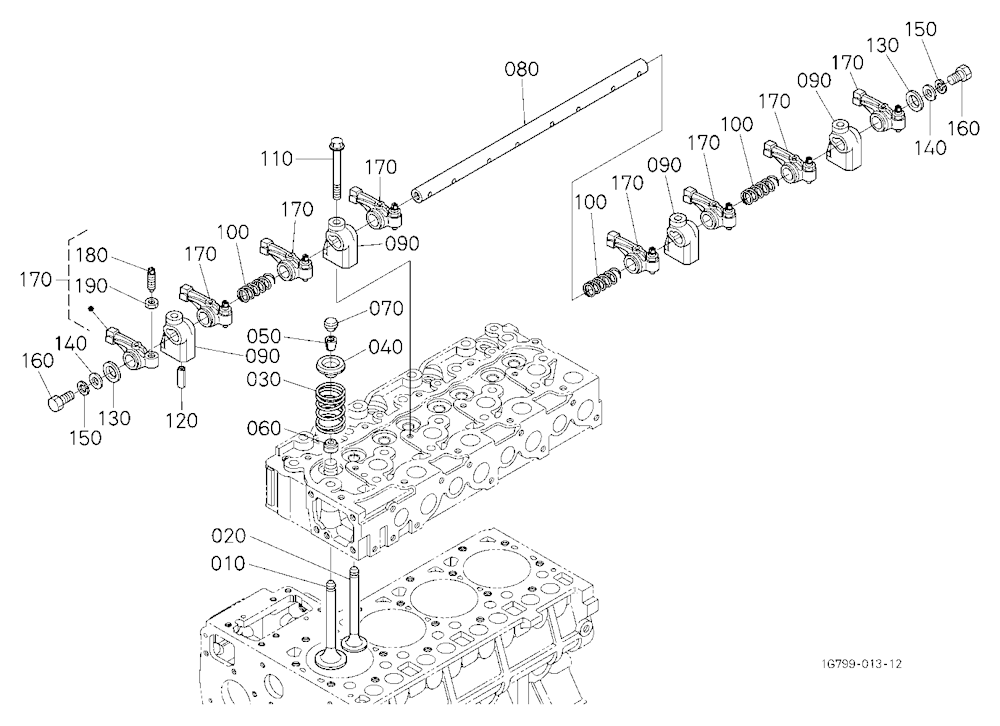 Valve And Rocker Arm