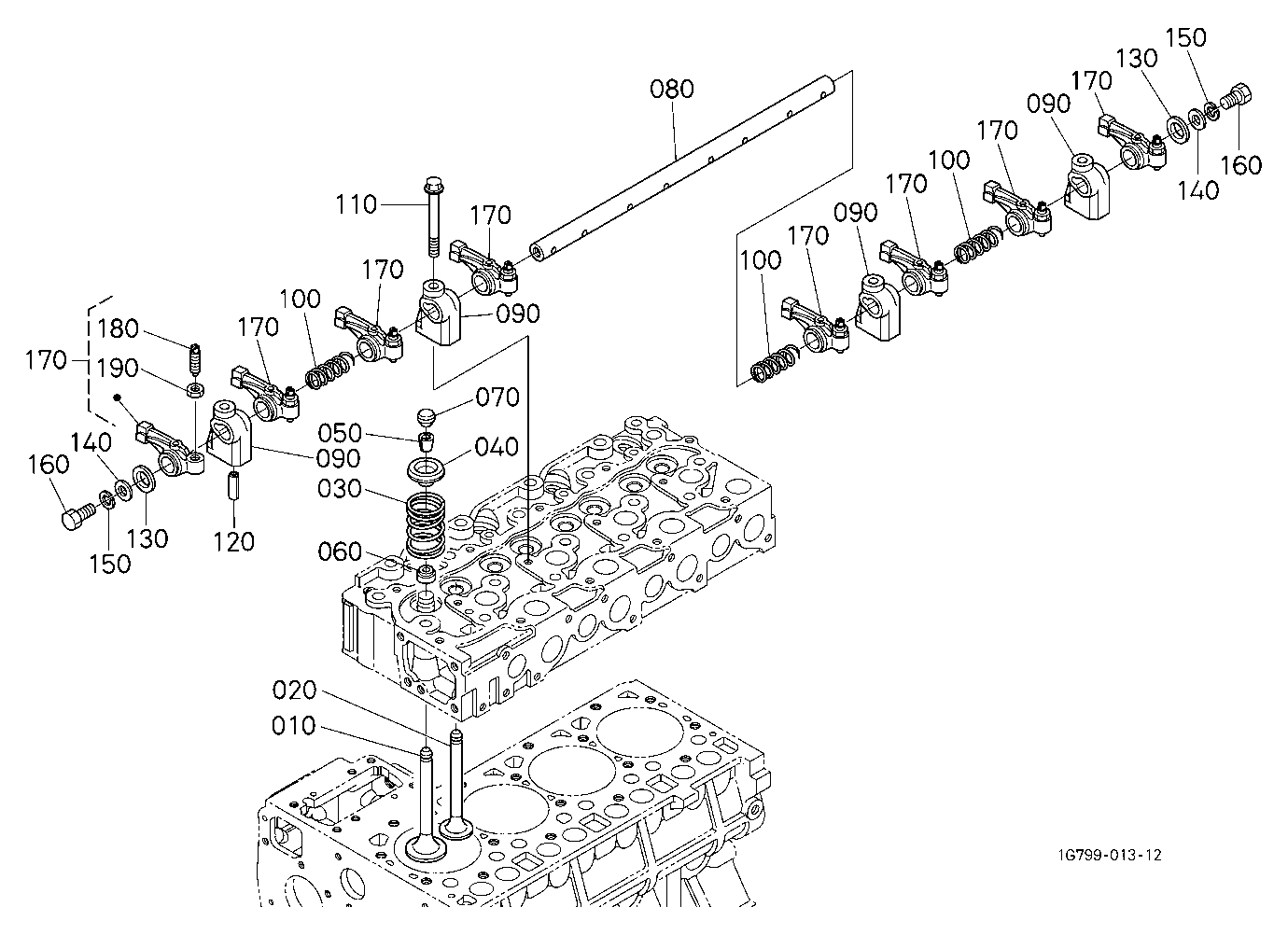 Valve And Rocker Arm