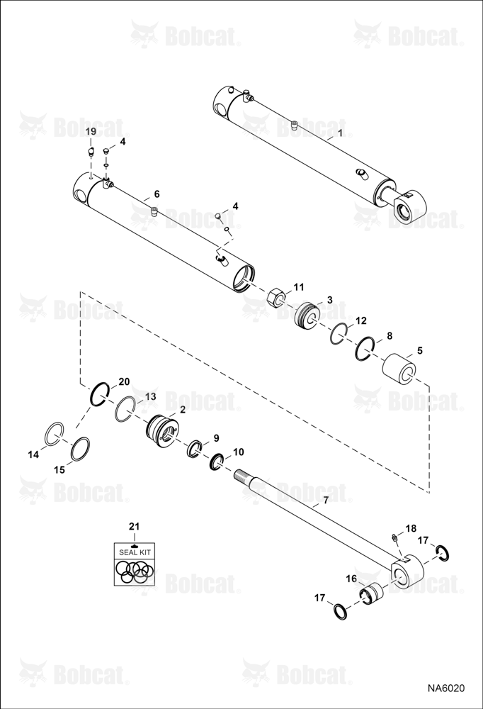 Boom Swing Cylinder