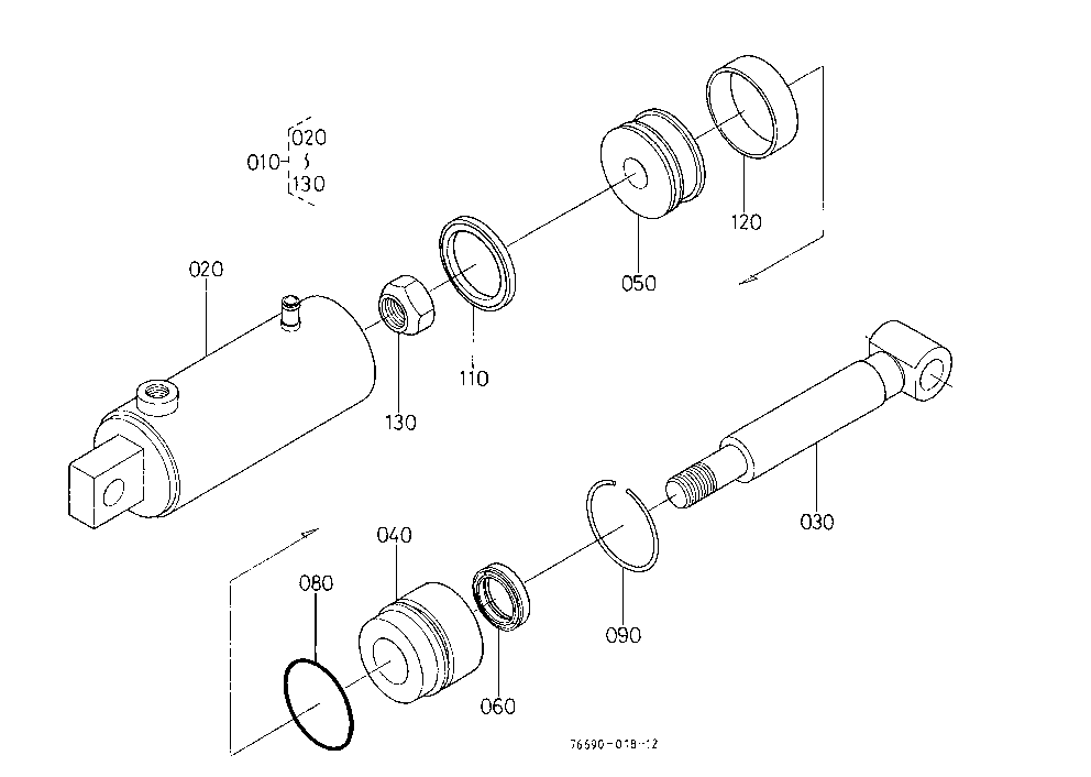 Lift Cylinder [Component Parts]