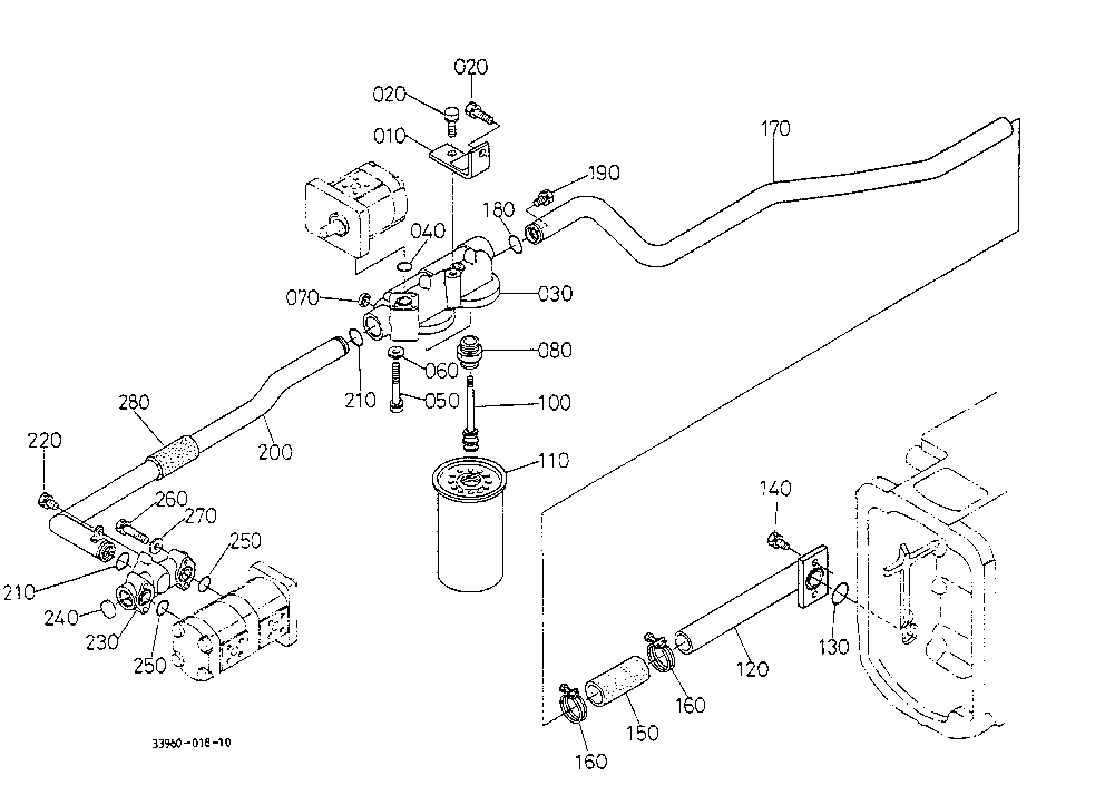 Hydraulic Pipe (Suction)