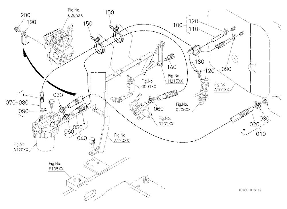 Fuel Pipe And Fuel Filter