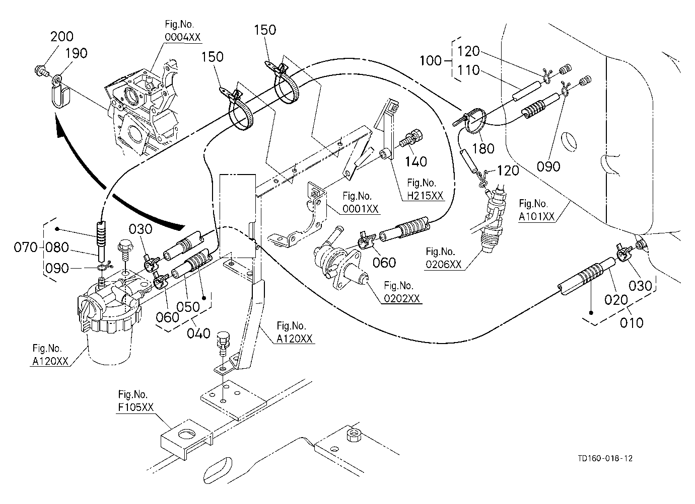 Fuel Pipe And Fuel Filter