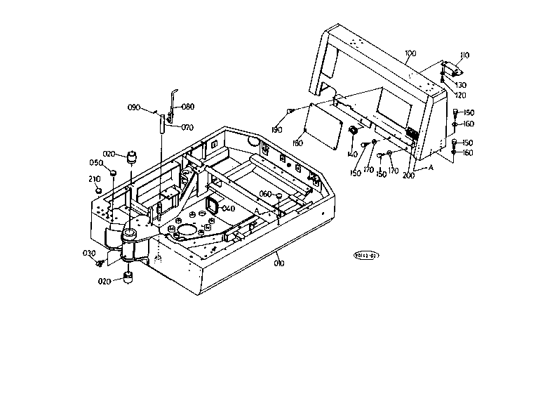 Swivel Frame Except [Kta(Rops) Ktc]