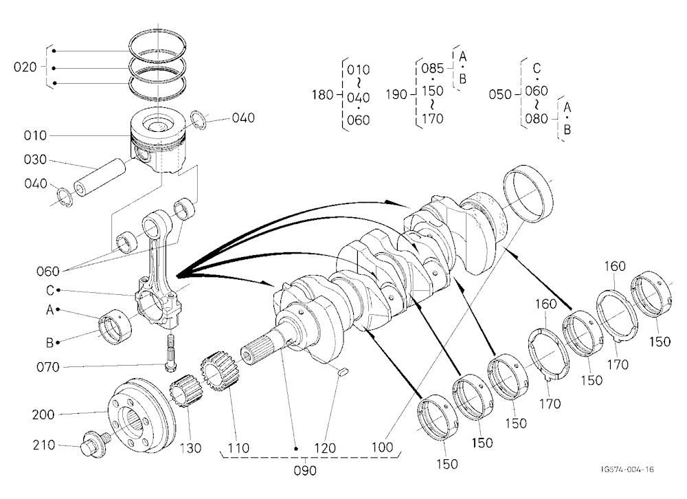 Piston And Crankshaft