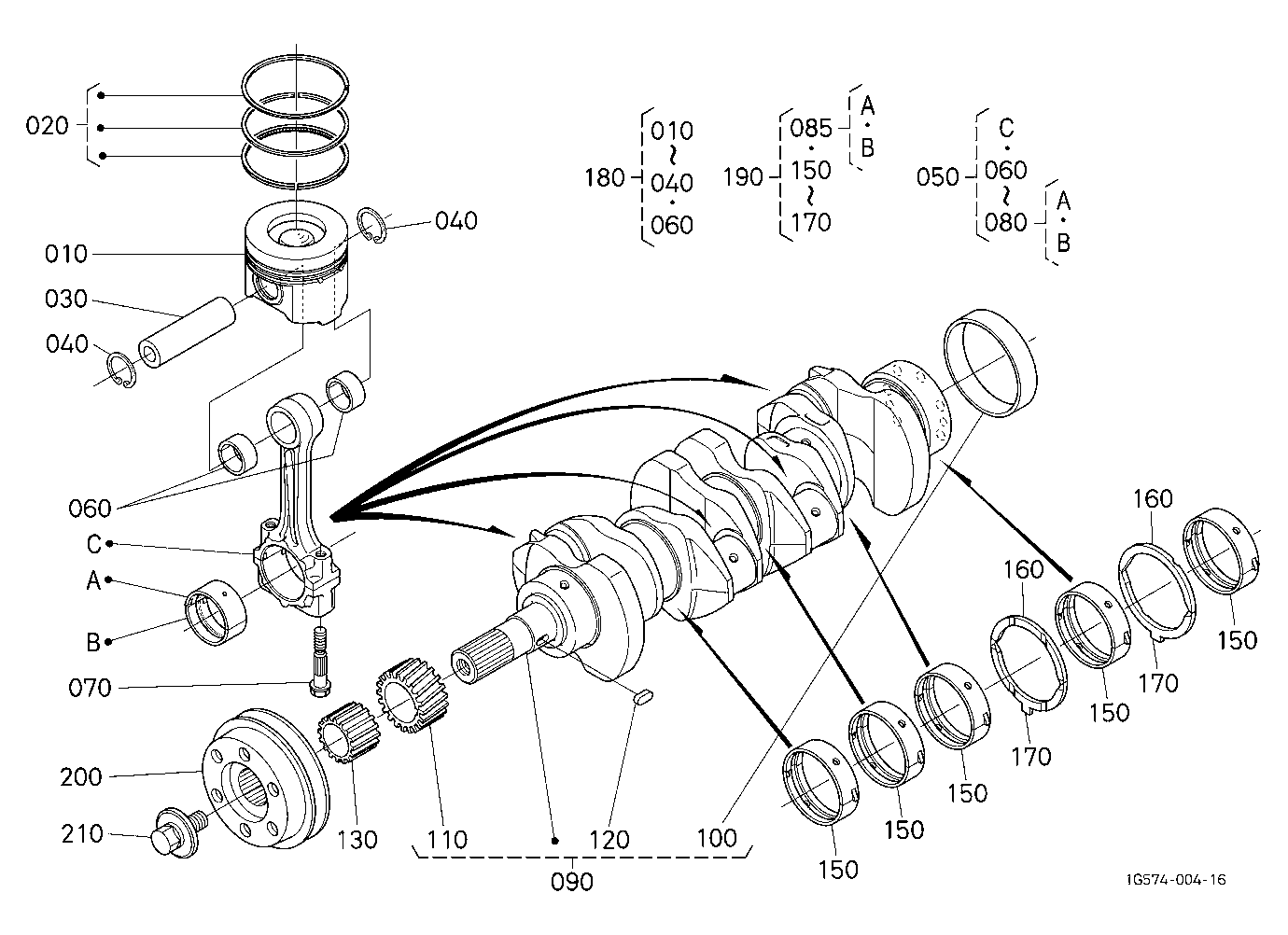 Piston And Crankshaft