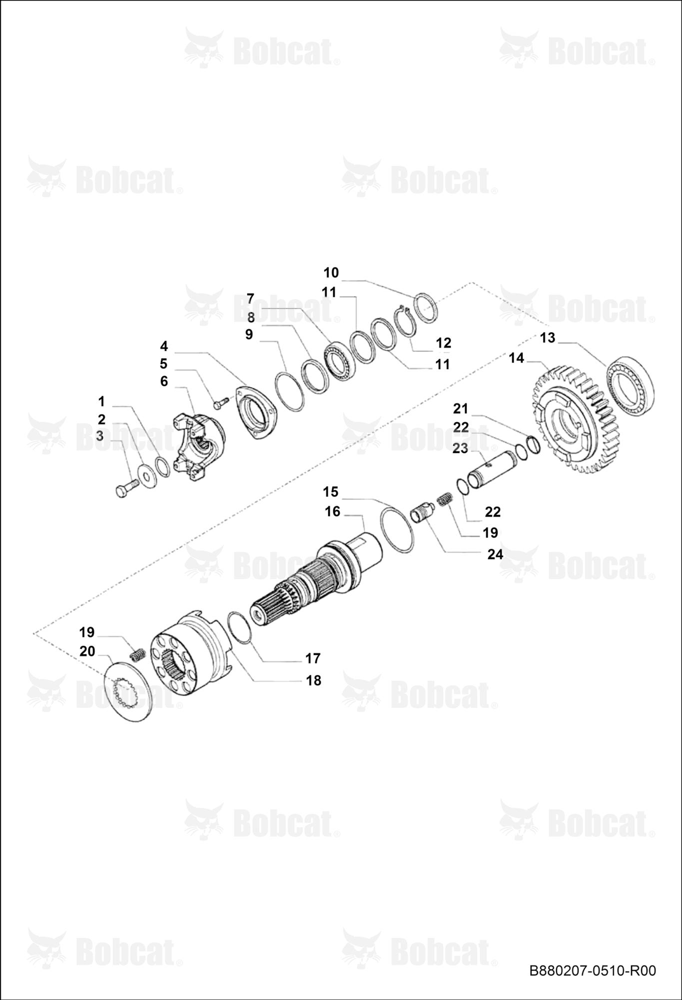 Transmission - Shaft and Its Connections (4WD)