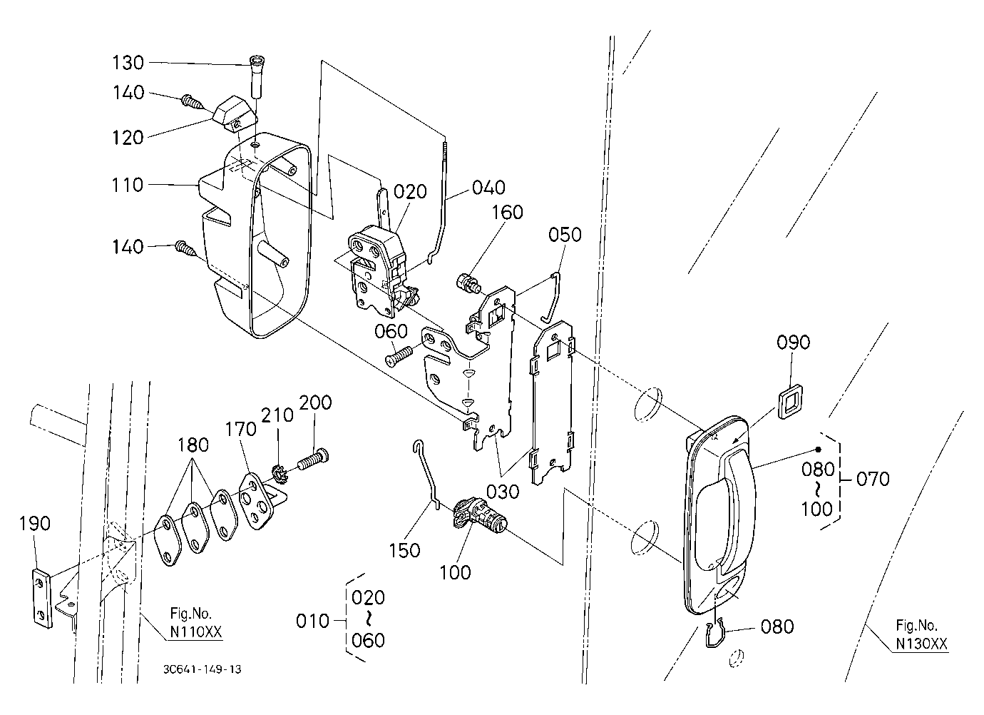 Door Lock Lh