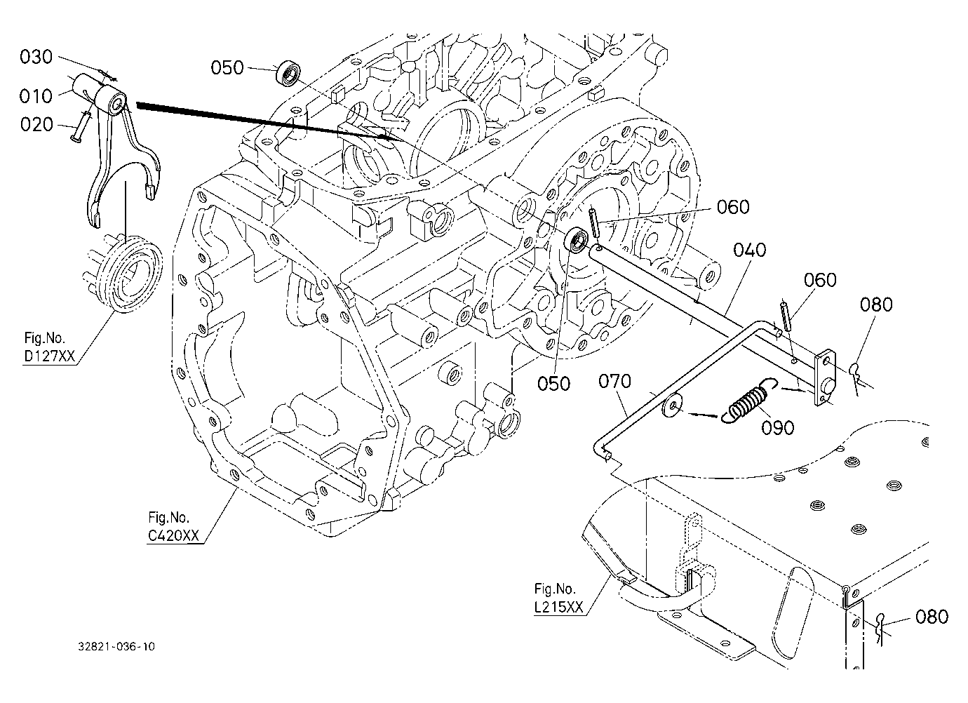 Differential Lock Shift Fork