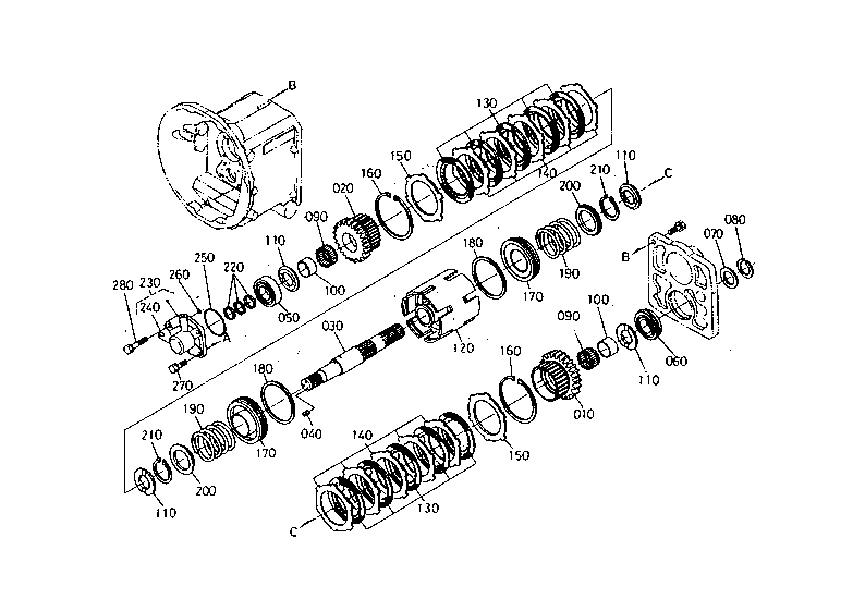 2 Nd Shaft (Hydraulic Shuttle)