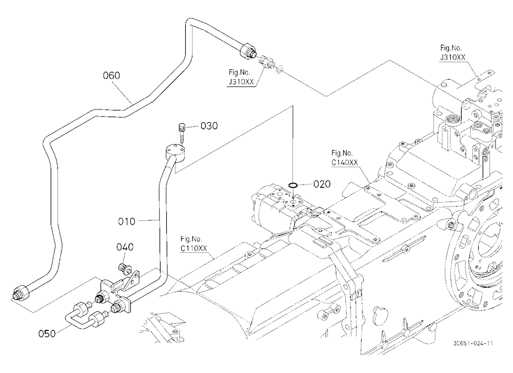 Hydraulic Pipe (Delivery)