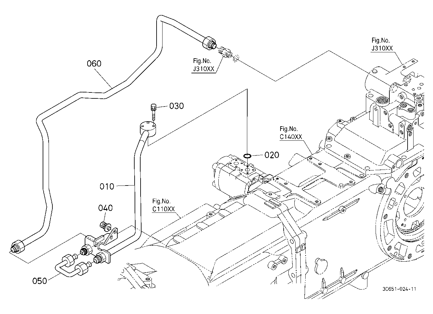 Hydraulic Pipe (Delivery)