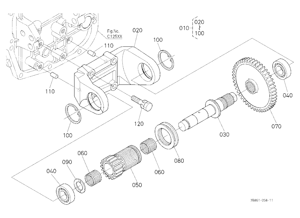 Creep Speed Kit (Gear) (W/G No.9131) [Option]