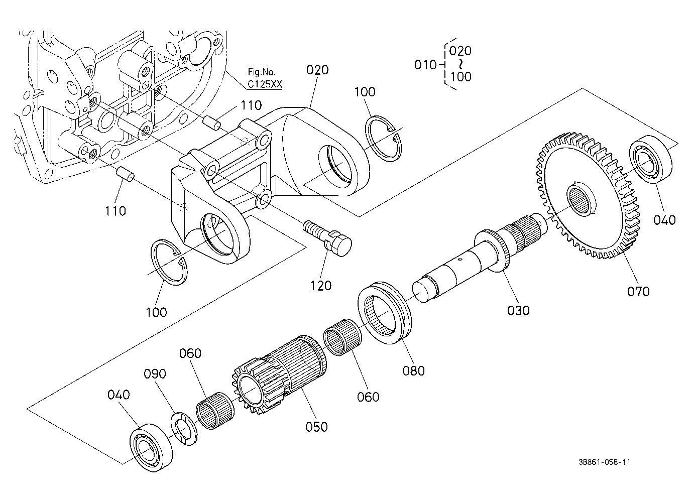 Creep Speed Kit (Gear) (W/G No.9131) [Option]