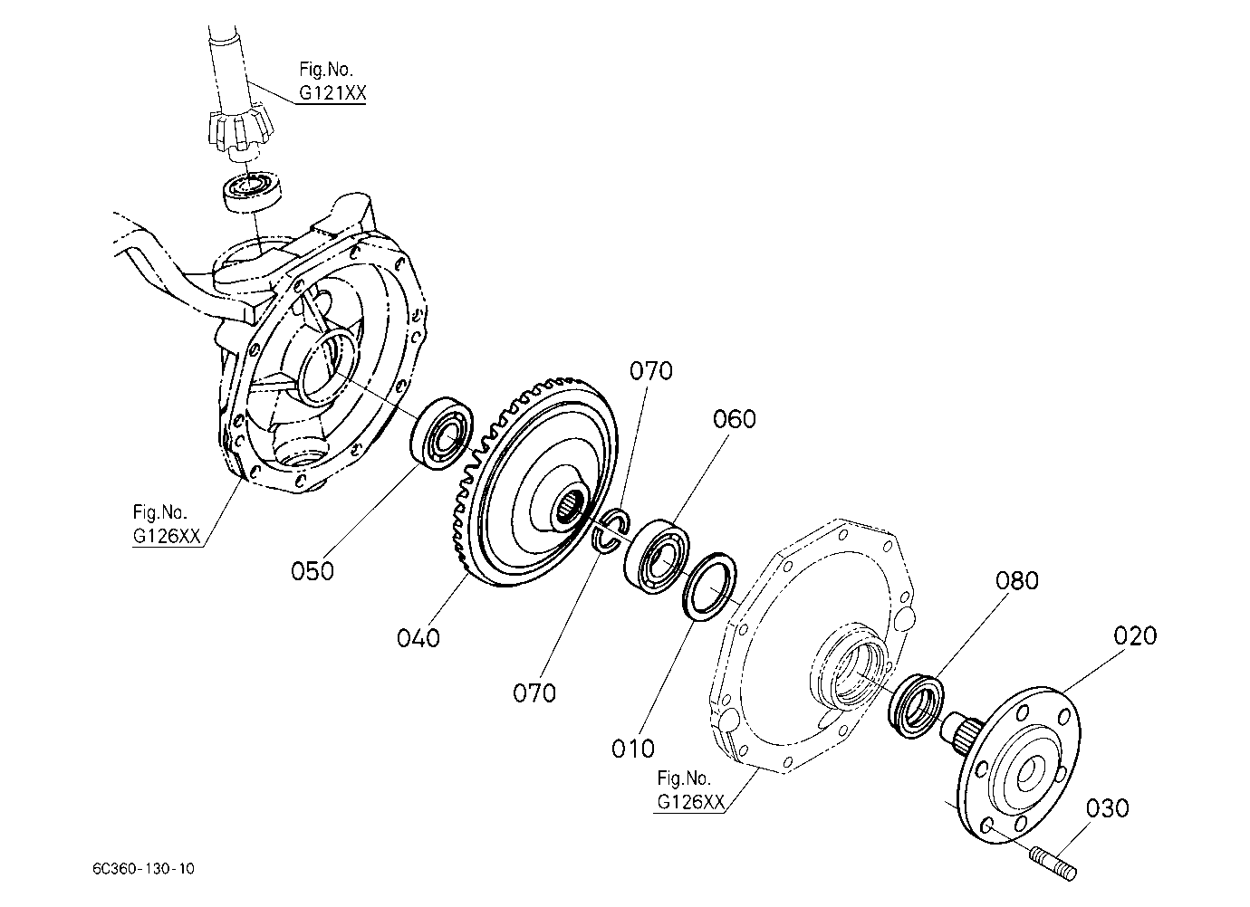 Front Axle Lh