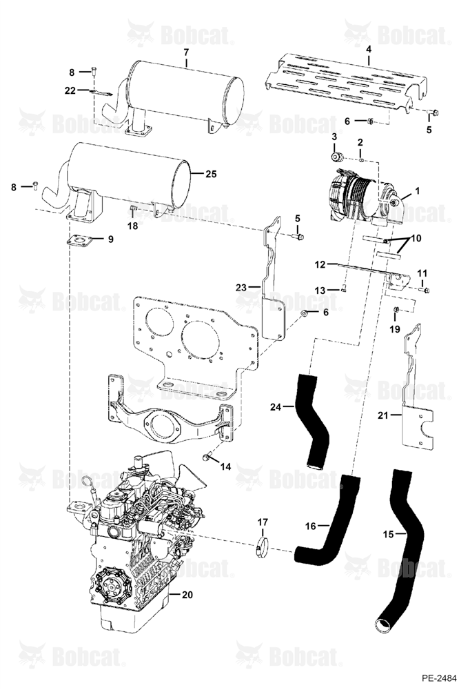 Engine & Attaching Parts (Intake & Exhaust)
