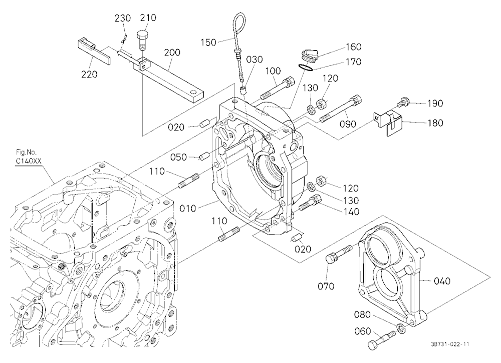 Transmission Case Rear Cover