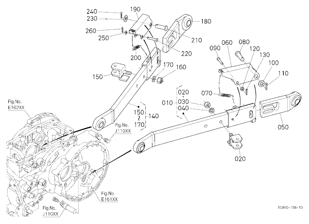 Lower Link Kit (Lower Link) [Option]