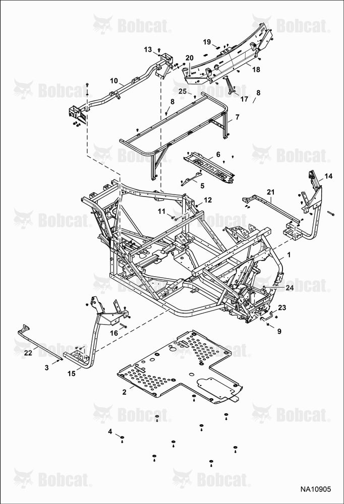 CHASSIS, Frame & Front Bumper