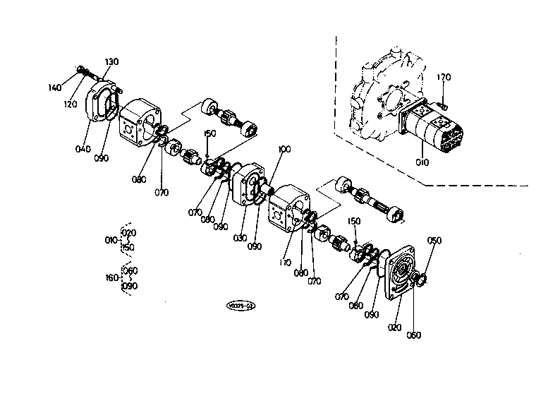 Gear Pump (1) and Component Parts