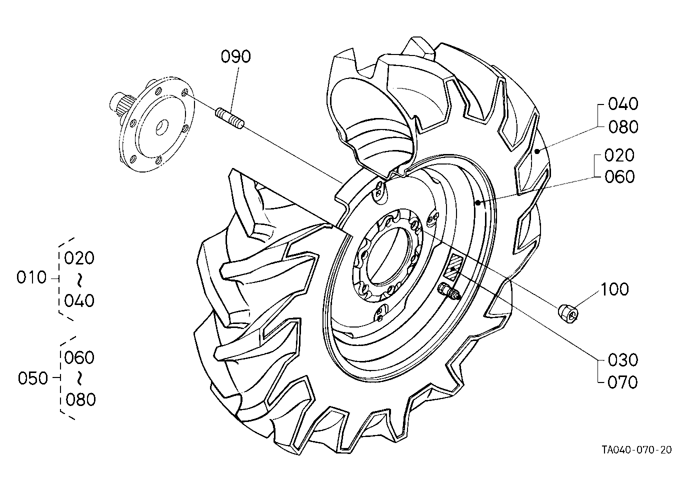 Front Wheel (7-16)
