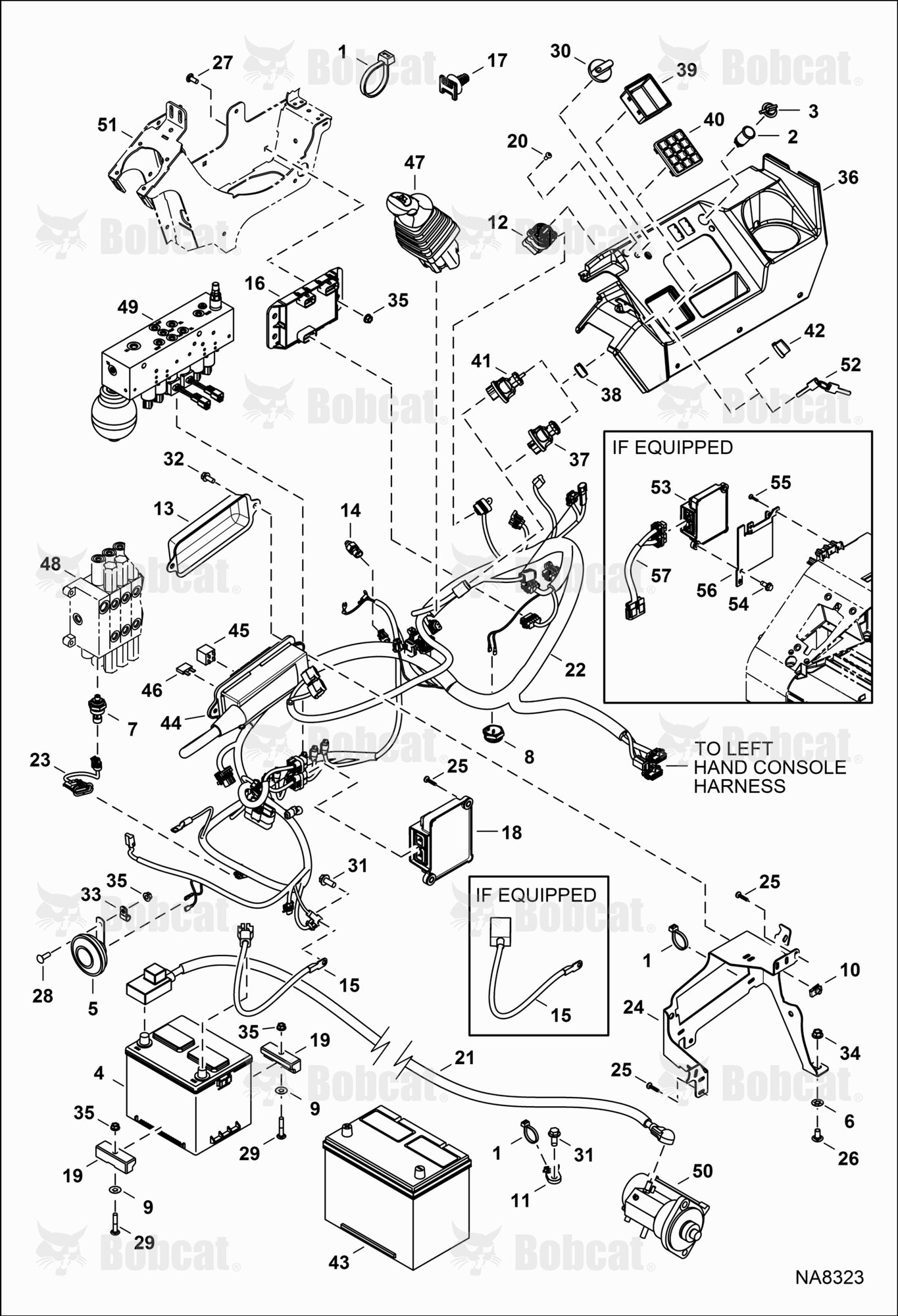Controls Electrical (RH Console)