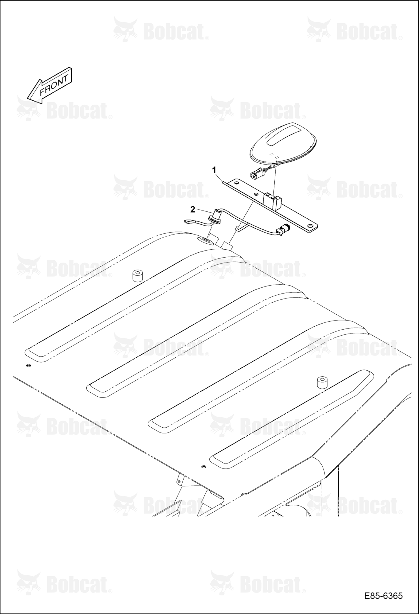 Camera (Rear Bracket & Harness)