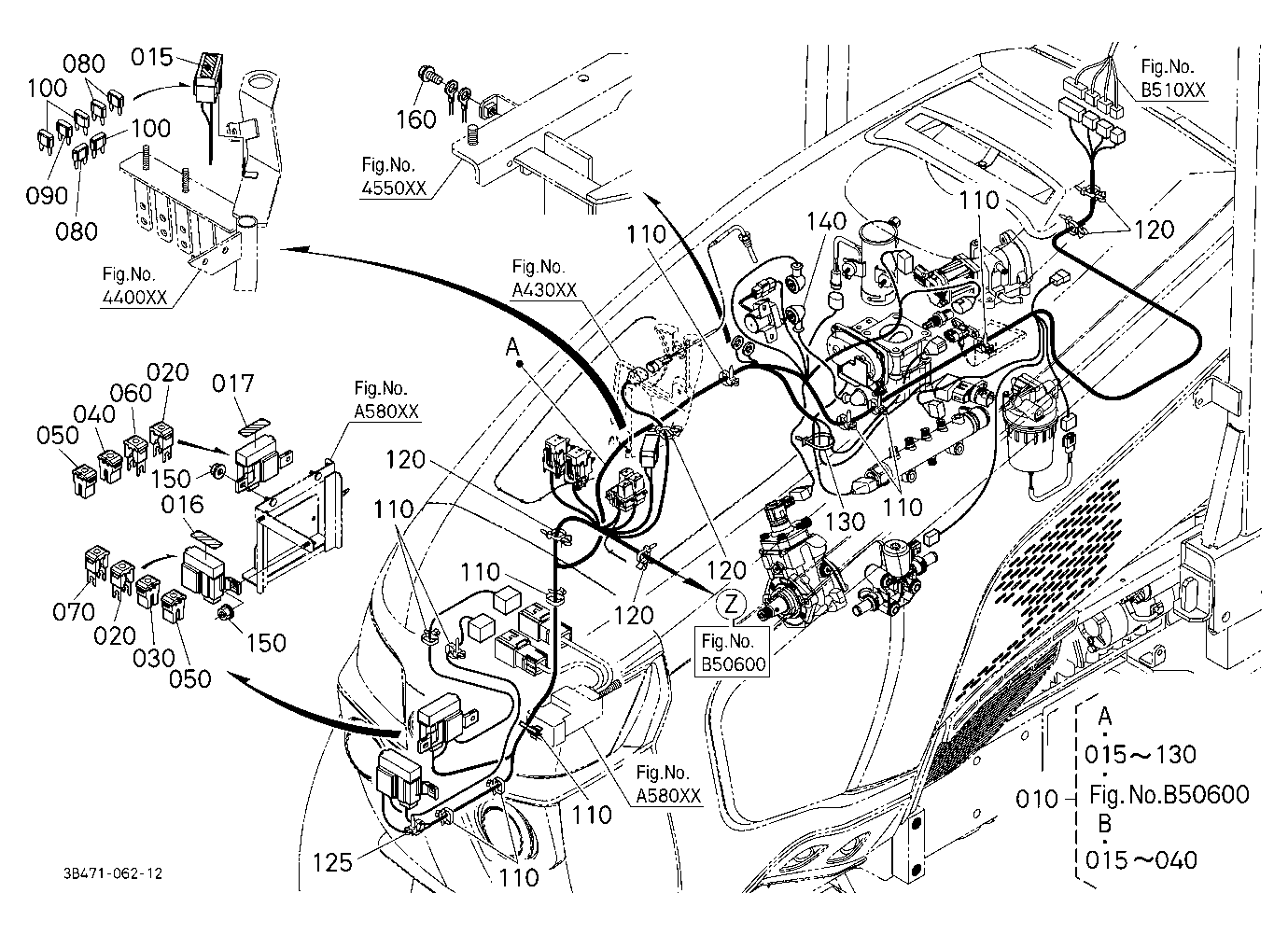 Electrical Wiring (Engine Rh)