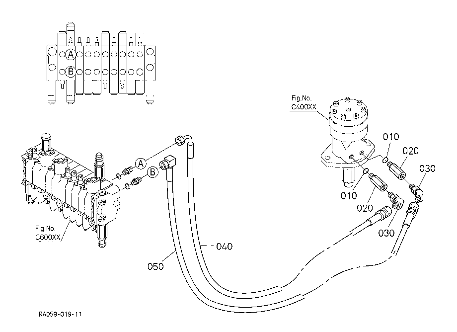 Oil Piping (Swivel)