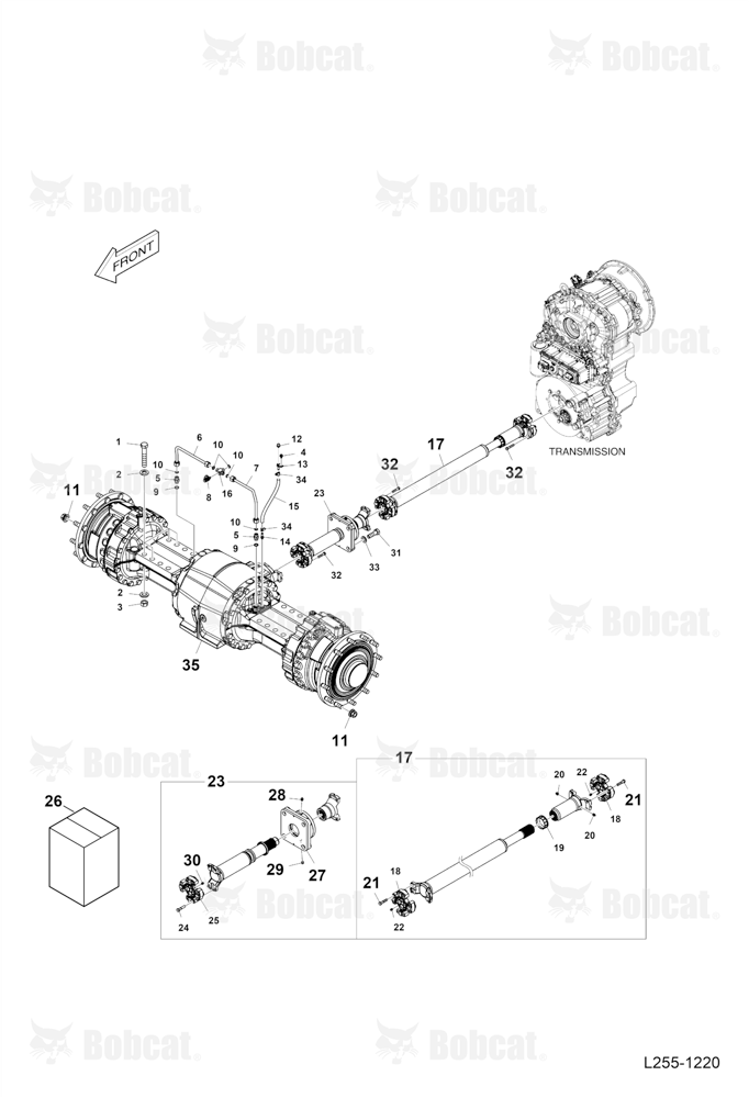 Axle & Drive Shaft (Page 1)